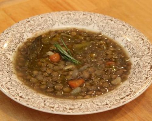 New Year's Eve-Day Lentil Soup